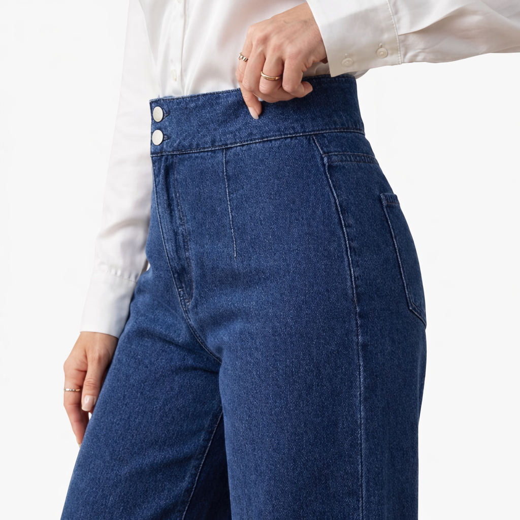 Vaqueros de Tiro Alto y Pierna Ancha