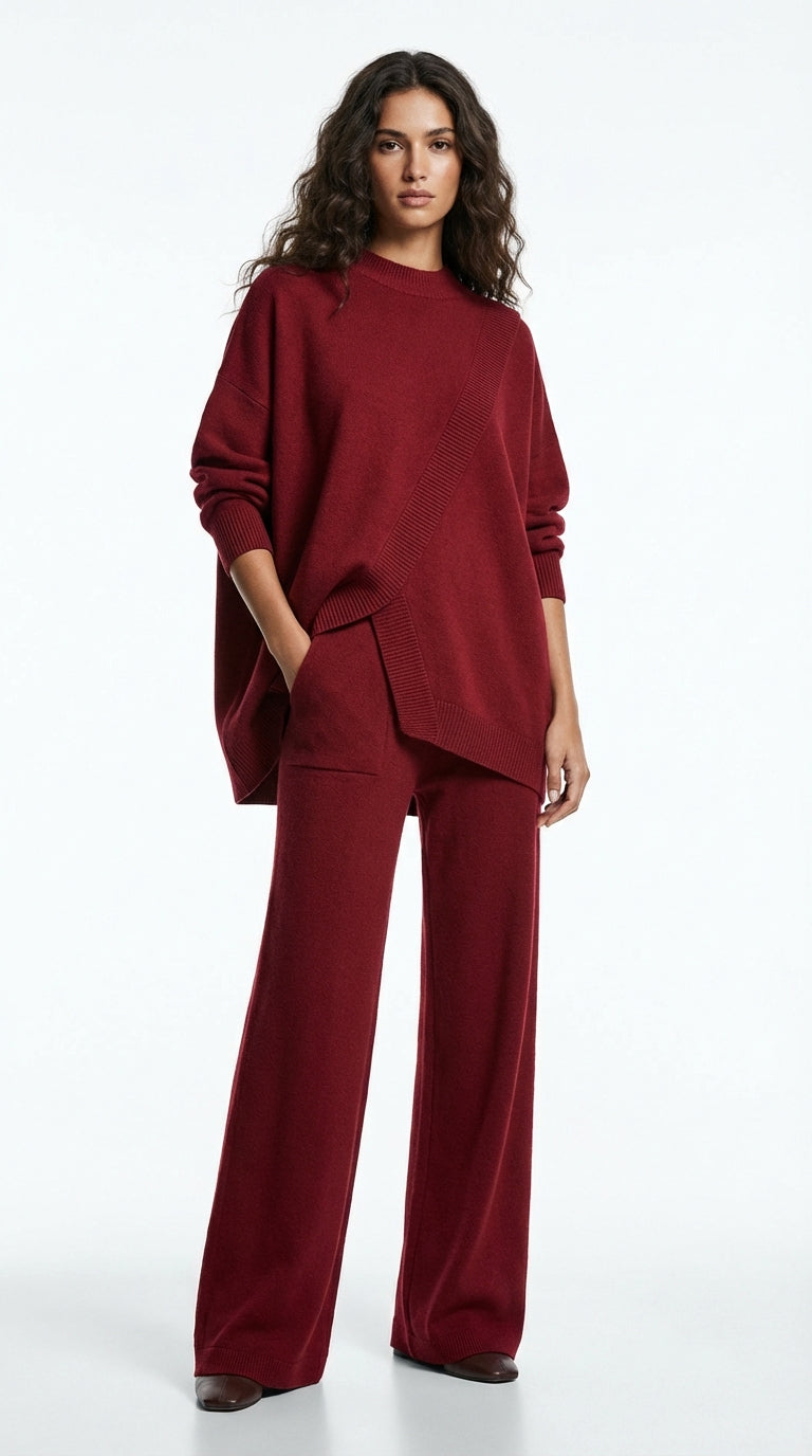 Conjunto de Lana Oversize