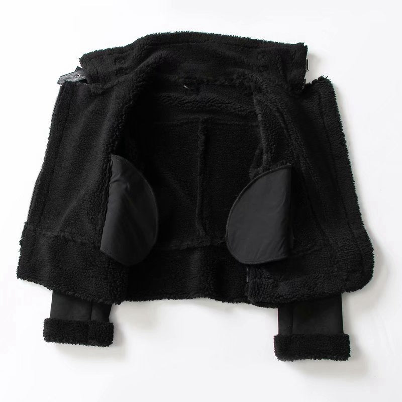 Chaqueta Estilo Aviador con Doble Forro