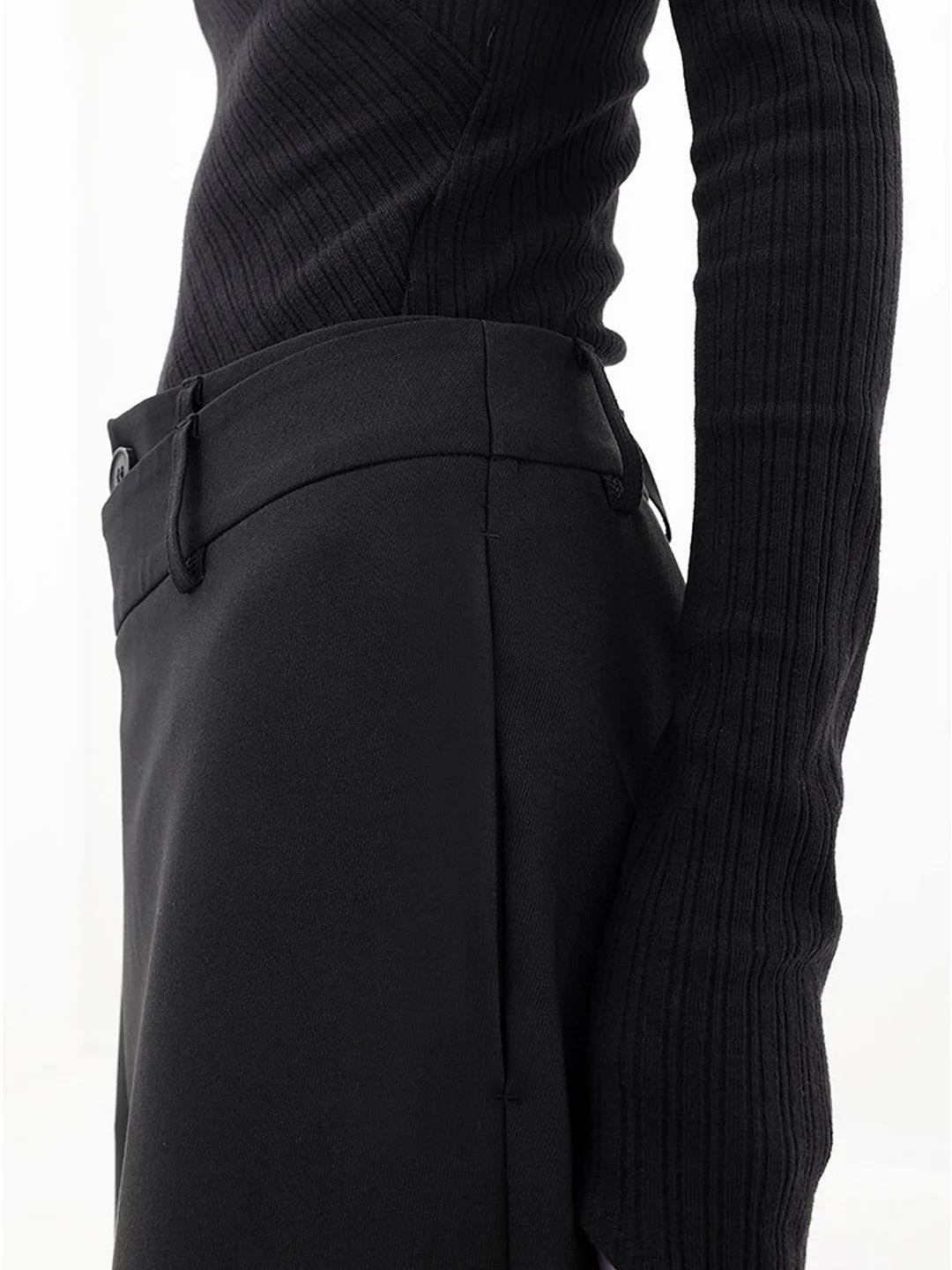 Pantalón Baggy de Corte Alto