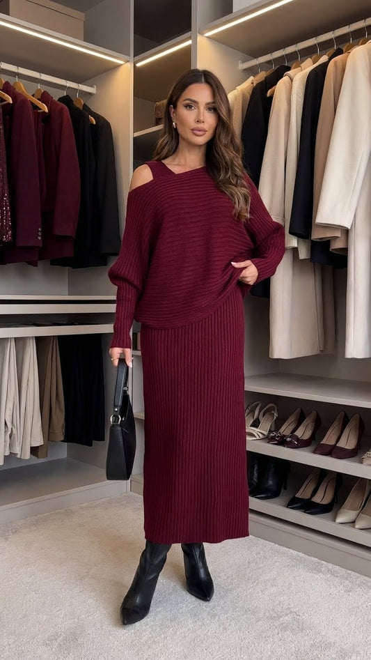 Vestido Knit Maxi