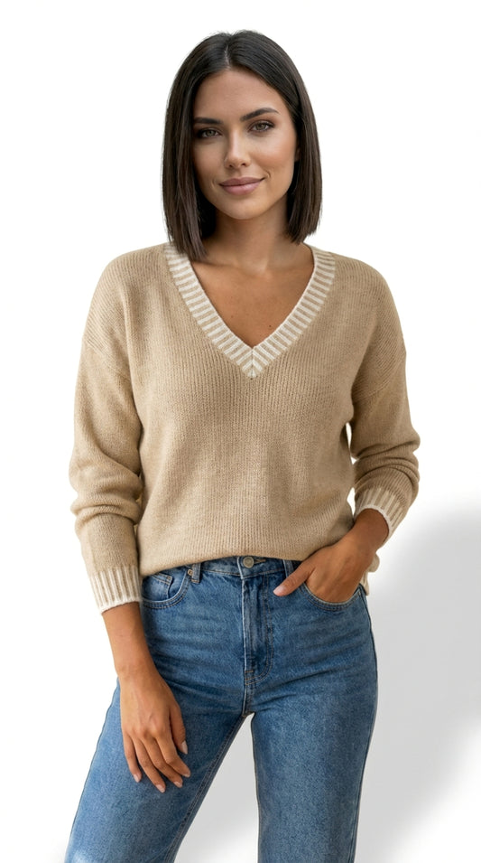 Jersey de Punto Escotado