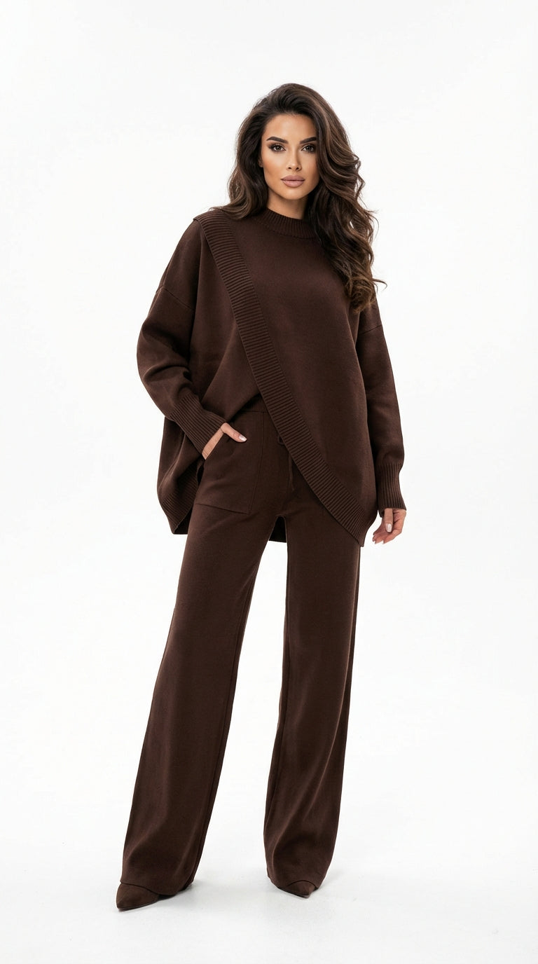Conjunto de Lana Oversize