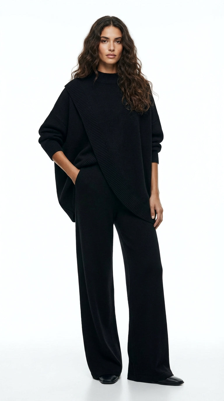 Conjunto de Lana Oversize