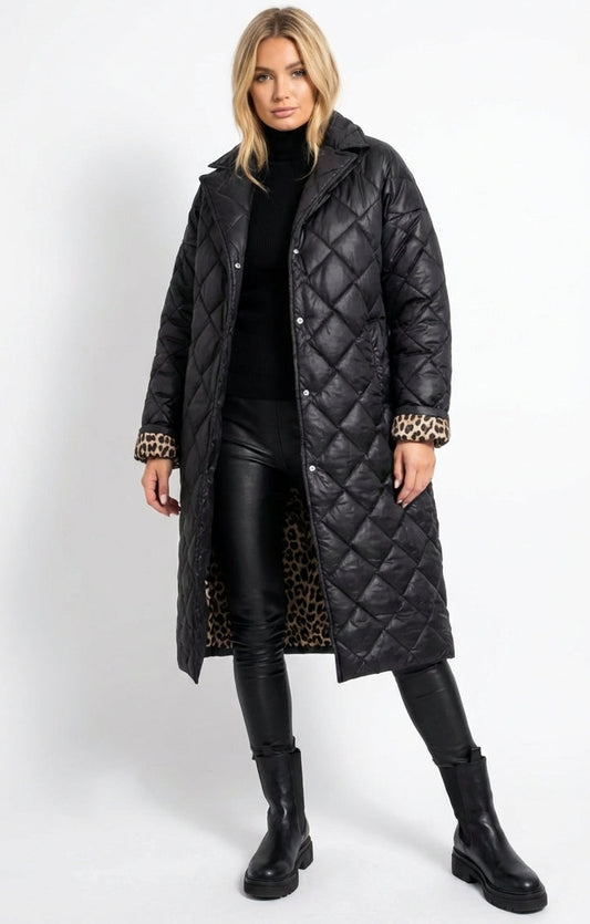 Abrigo Acolchado Largo