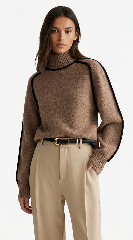 Jersey de Punto Cuello Alto