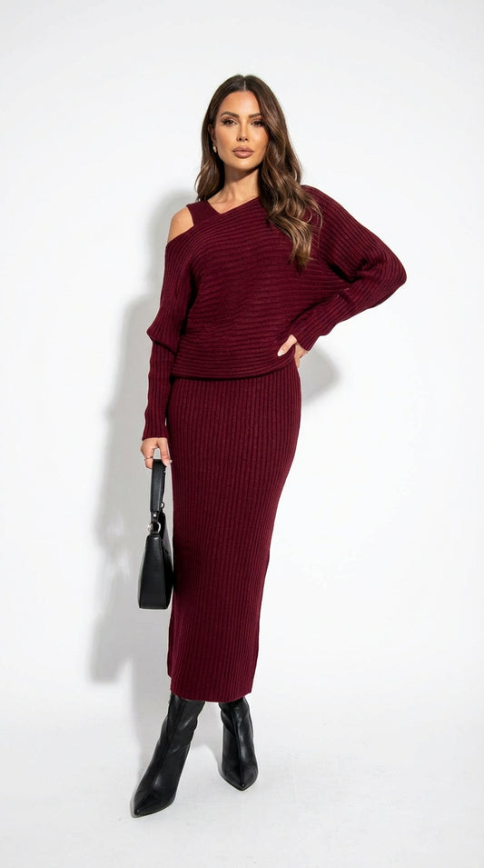 Vestido Knit Maxi