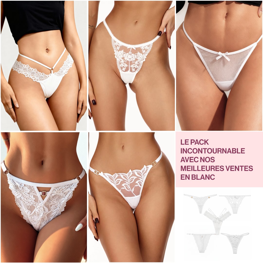 Pack de Tangas de Encaje