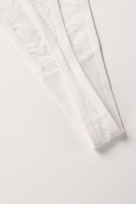 Conjunto de Lencería de Encaje Suave