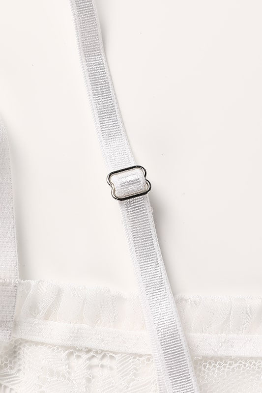 Conjunto de Lencería de Encaje Suave