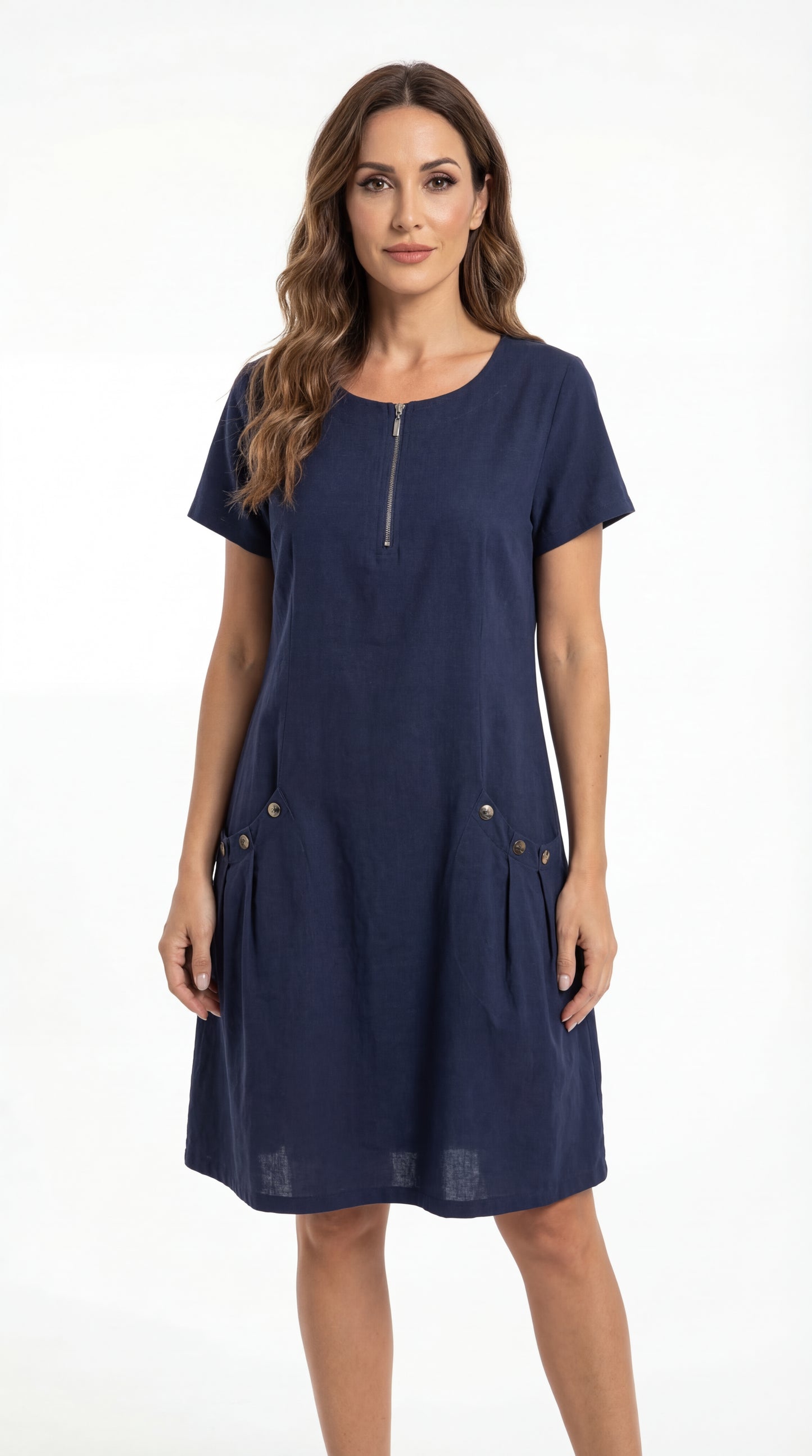 Vestido Formal con Cremallera