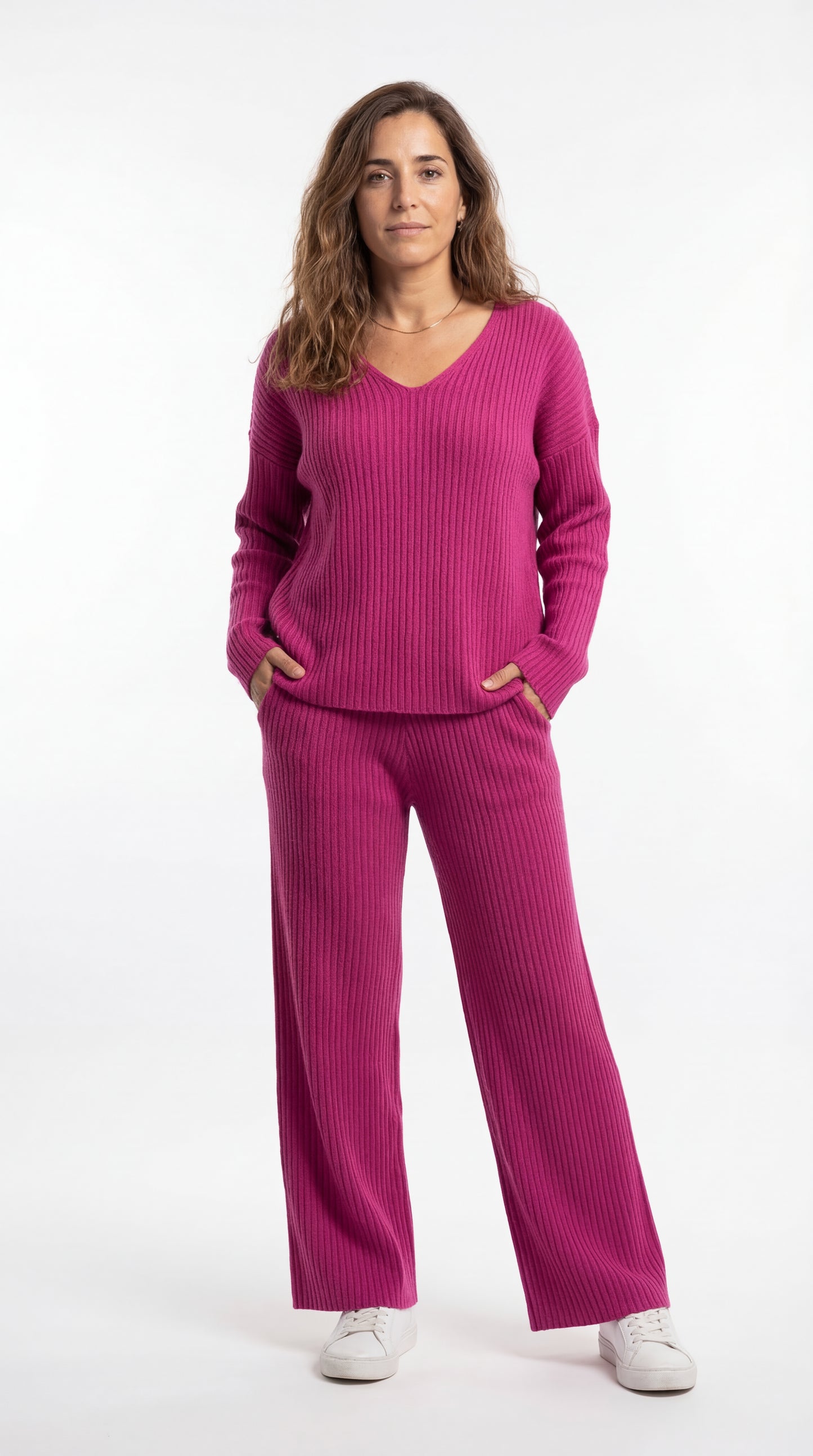 Conjunto de Punto Acanalado
