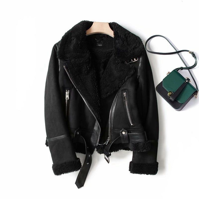 Chaqueta Estilo Aviador con Doble Forro