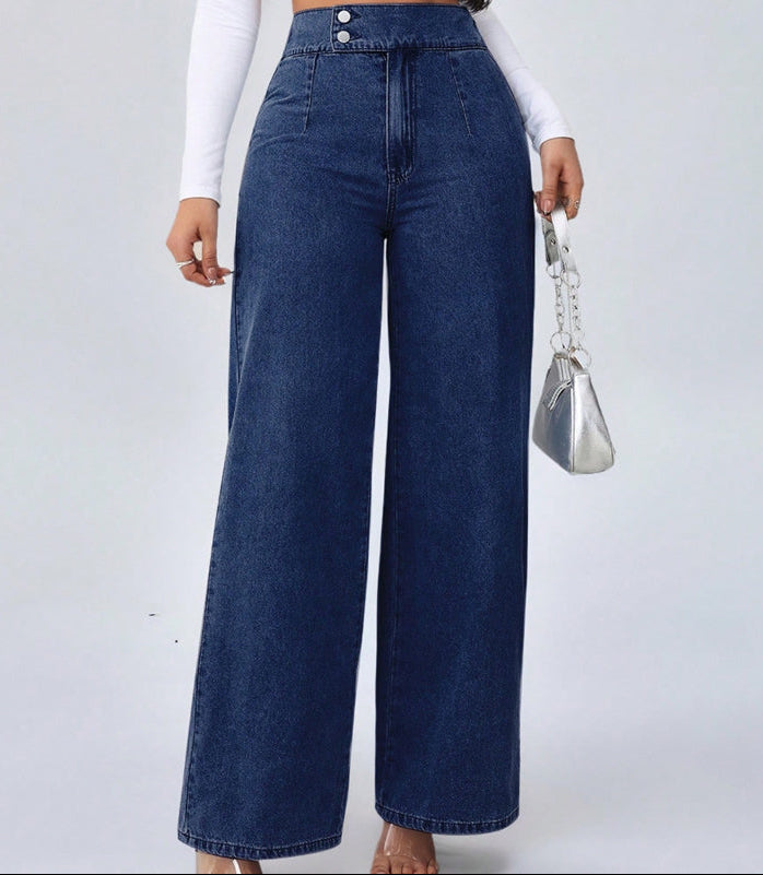 Vaqueros de Tiro Alto y Pierna Ancha