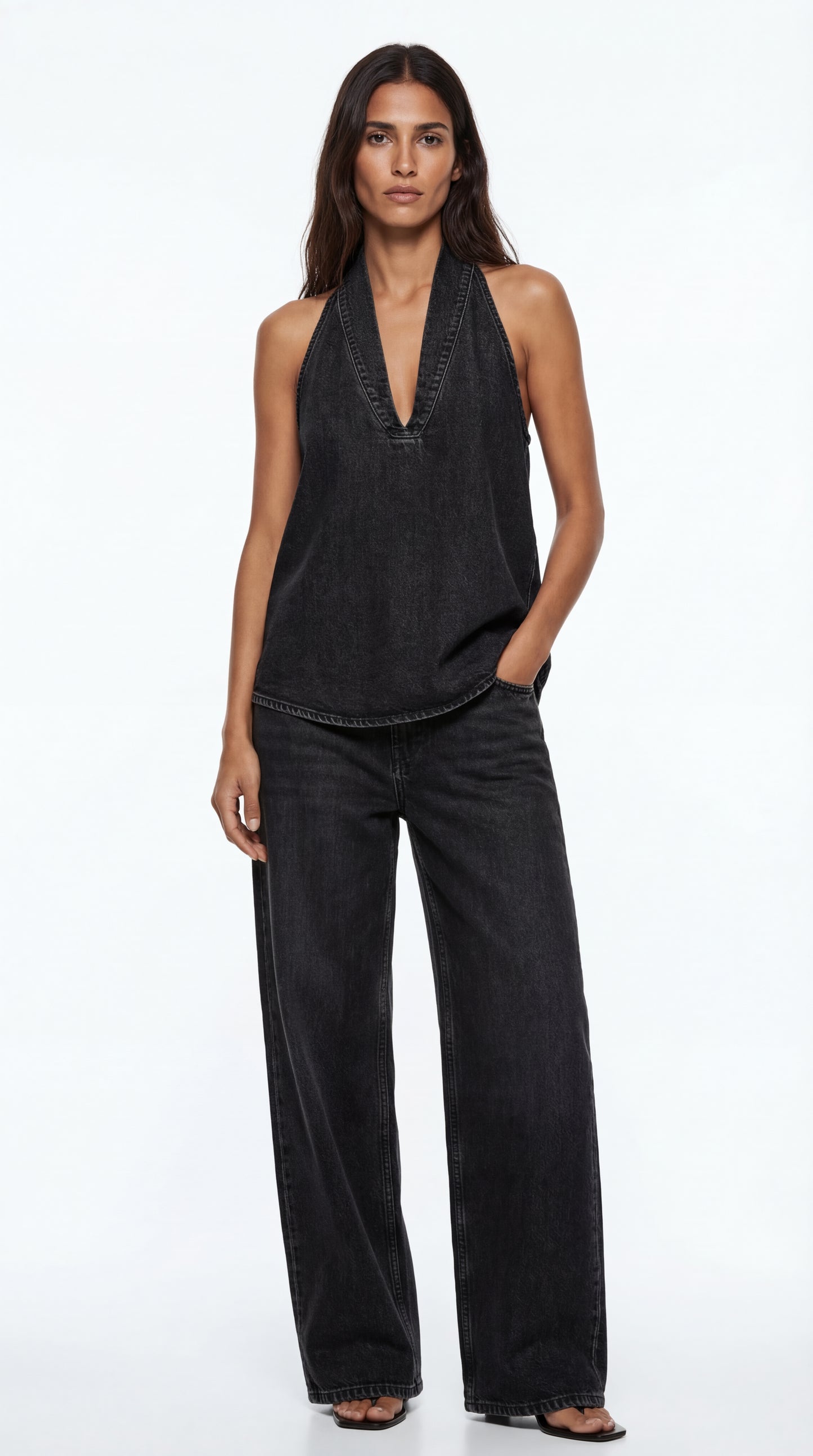 Conjunto Denim Elegante