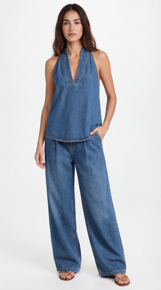 Conjunto Denim Elegante
