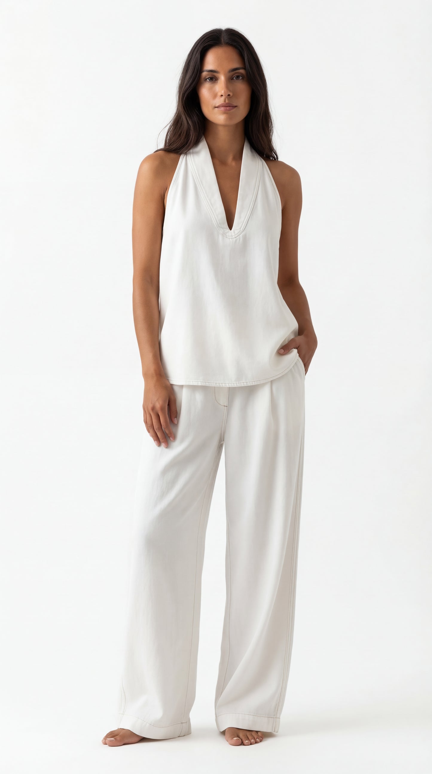 Conjunto Denim Elegante